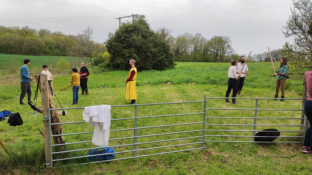 Initiation à l'escrime par les Bretteurs de la Grand'Goule