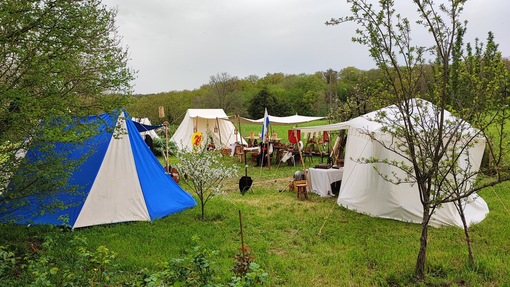 Fête médiévale 2024 : le camp Heraldus Aquila